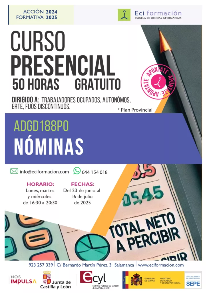 Curso Presencial Nóminas