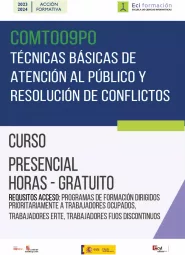 técnicas básicas de atención al publico y resolución de conflictos